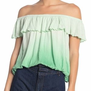 Free People Off The Shoulder Top Size L